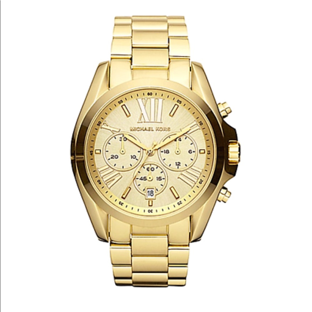 Michael Kors Bradshaw Gold Watch